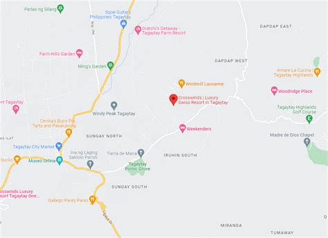 tagaytay directions|Google Maps.